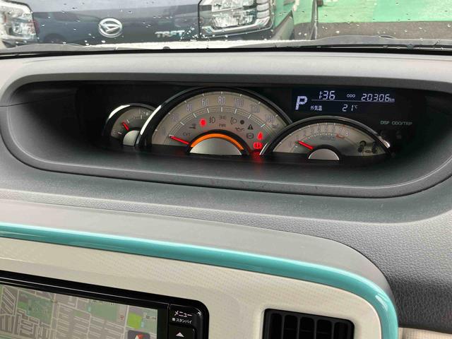 ムーヴキャンバスＧメイクアップリミテッド　ＳＡIIIパノラマカメラ連動フルセグナビ　ＵＳＢ接続　ブルートゥース対応　フロント．リヤドライブレコーダー連動　ＥＴＣ　衝突被害軽減ブレーキ　横滑り防止装置　アイドリングストップ機構　置きラクボックス（千葉県）の中古車