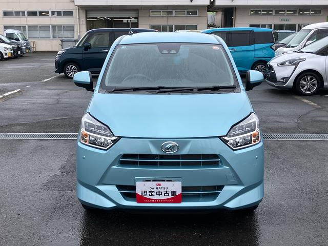 ミライースＸ　ＳＡIII衝突被害軽減ブレーキ　横滑り防止装置　前後コーナーセンサー　ＬＥＤヘッドライト　オートライト　オートハイビーム　電動格納ドアミラー　スモークガラス　キーレス　サイドレバー式駐車ブレーキ　盗難防止警報（千葉県）の中古車