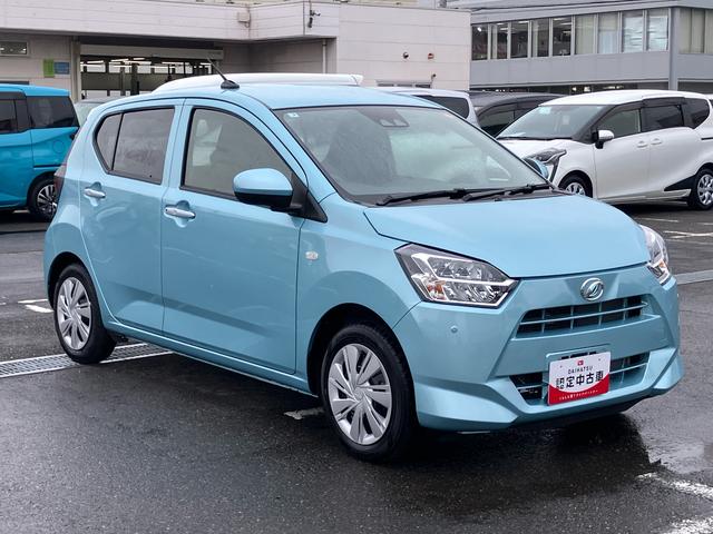 ミライースＸ　ＳＡIII衝突被害軽減ブレーキ　横滑り防止装置　前後コーナーセンサー　ＬＥＤヘッドライト　オートライト　オートハイビーム　電動格納ドアミラー　スモークガラス　キーレス　サイドレバー式駐車ブレーキ　盗難防止警報（千葉県）の中古車