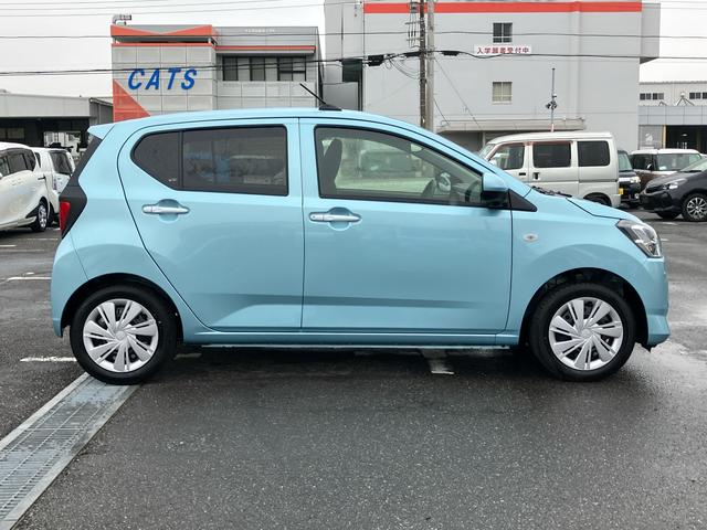 ミライースＸ　ＳＡIII衝突被害軽減ブレーキ　横滑り防止装置　前後コーナーセンサー　ＬＥＤヘッドライト　オートライト　オートハイビーム　電動格納ドアミラー　スモークガラス　キーレス　サイドレバー式駐車ブレーキ　盗難防止警報（千葉県）の中古車