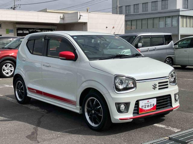 アルトターボＲＳベースグレード　４ＷＤターボ　４ＷＤ　ナビ／ＴＶ／ＤＶＤ／ＢＴ／ＵＳＢ　バックカメラ　ＥＴＣ　オートライト　プロジェクター式ＨＩＤヘッドライト　シートヒーター　アルミホイール　衝突軽減ブレーキ　横滑り防止装置　パドルシフト（千葉県）の中古車