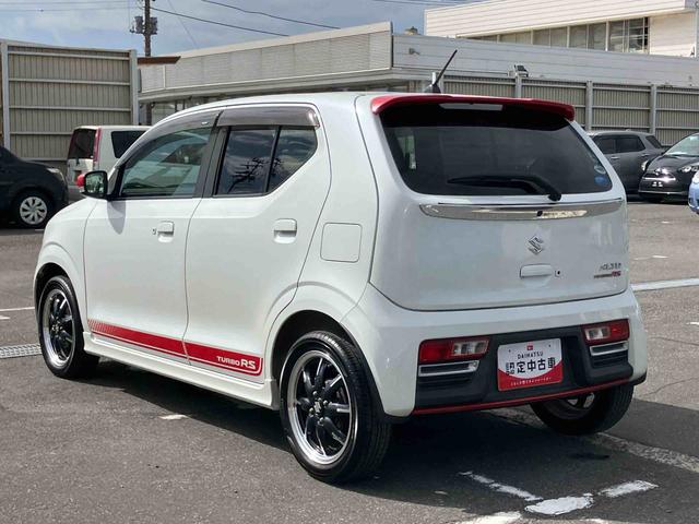 アルトターボＲＳベースグレード　４ＷＤターボ　４ＷＤ　ナビ／ＴＶ／ＤＶＤ／ＢＴ／ＵＳＢ　バックカメラ　ＥＴＣ　オートライト　プロジェクター式ＨＩＤヘッドライト　シートヒーター　アルミホイール　衝突軽減ブレーキ　横滑り防止装置　パドルシフト（千葉県）の中古車