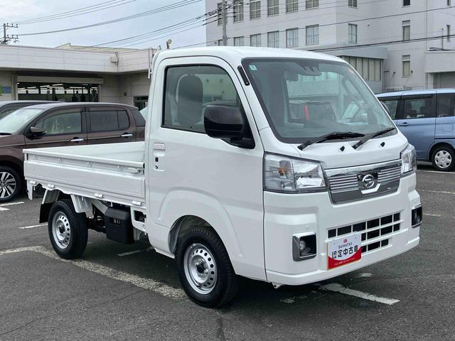 ハイゼットトラックエクストラ　４ＷＤ４ＷＤ　５速ＭＴ　スマートアシスト　前後コーナーセンサー　荷台三方開　荷台作業灯　４枚リーフスプリング　オートライト　電動格納ミラー　パワーウィンドウ　キーフリー　プッシュスタート　バッテリーカバー（千葉県）の中古車
