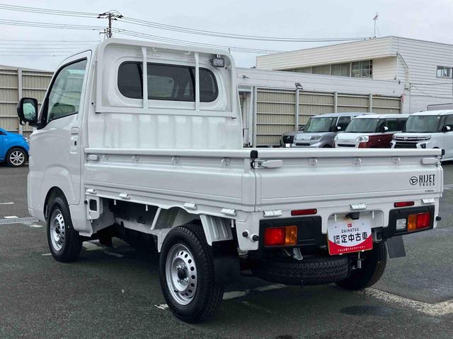 ハイゼットトラックエクストラ　４ＷＤ４ＷＤ　５速ＭＴ　スマートアシスト　前後コーナーセンサー　荷台三方開　荷台作業灯　４枚リーフスプリング　オートライト　電動格納ミラー　パワーウィンドウ　キーフリー　プッシュスタート　バッテリーカバー（千葉県）の中古車