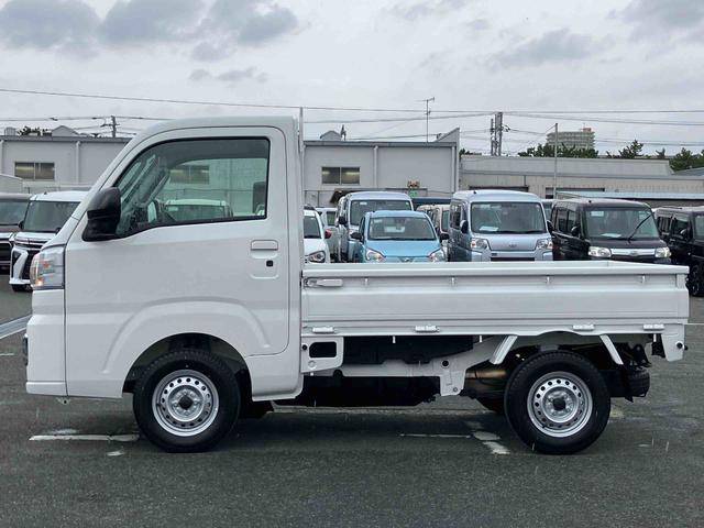 ハイゼットトラックエクストラ　４ＷＤ４ＷＤ　５速ＭＴ　スマートアシスト　前後コーナーセンサー　荷台三方開　荷台作業灯　４枚リーフスプリング　オートライト　電動格納ミラー　パワーウィンドウ　キーフリー　プッシュスタート　バッテリーカバー（千葉県）の中古車
