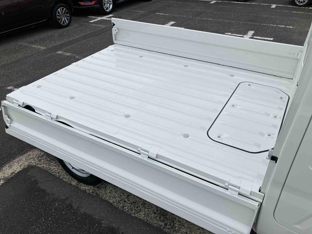 ハイゼットトラックエクストラ　４ＷＤ４ＷＤ　５速ＭＴ　スマートアシスト　前後コーナーセンサー　荷台三方開　荷台作業灯　４枚リーフスプリング　オートライト　電動格納ミラー　パワーウィンドウ　キーフリー　プッシュスタート　バッテリーカバー（千葉県）の中古車