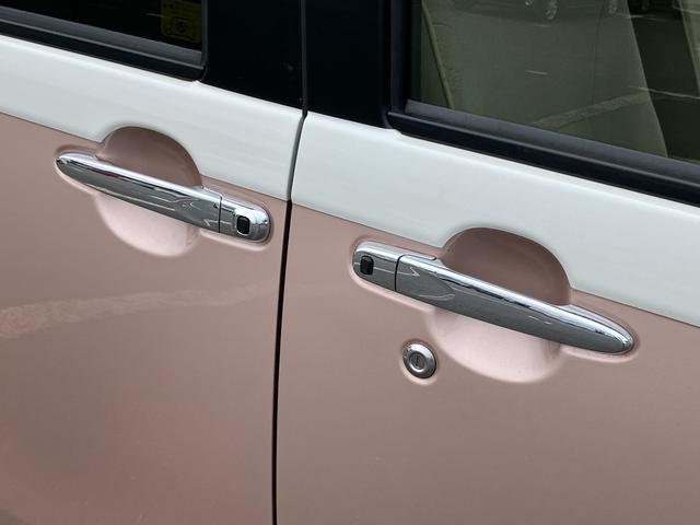 ムーヴキャンバスXリミテッドメイクアップ SAIICD/AM・FMラジオ/USB AUX接続 ETC 衝突被害軽減ブレーキ 横滑防止装置 オートライト ハロゲンヘッドライト 両側電動スライドドア オートエアコン キーフリーシステム 盗難防止アラーム(千葉県)の中古車