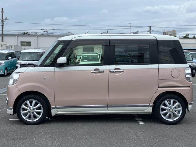 ムーヴキャンバスXリミテッドメイクアップ SAIICD/AM・FMラジオ/USB AUX接続 ETC 衝突被害軽減ブレーキ 横滑防止装置 オートライト ハロゲンヘッドライト 両側電動スライドドア オートエアコン キーフリーシステム 盗難防止アラーム(千葉県)の中古車