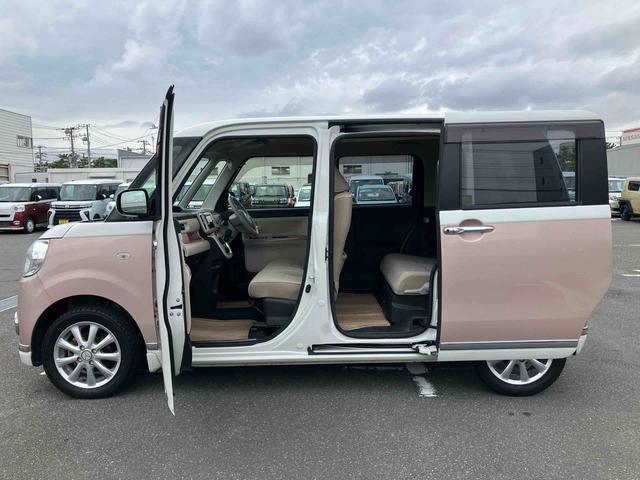 ムーヴキャンバスXリミテッドメイクアップ SAIICD/AM・FMラジオ/USB AUX接続 ETC 衝突被害軽減ブレーキ 横滑防止装置 オートライト ハロゲンヘッドライト 両側電動スライドドア オートエアコン キーフリーシステム 盗難防止アラーム(千葉県)の中古車