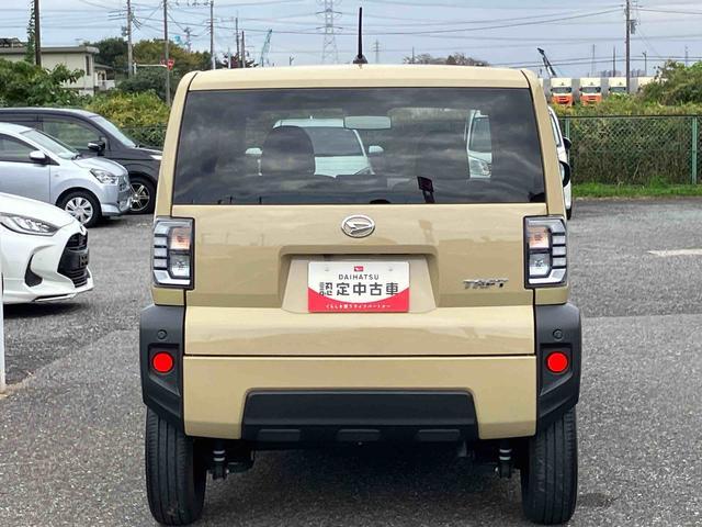 タフトXガラスルーフ LEDヘッドライト バックカメラ 電動パーキングブレーキ オートライト プッシュボタンスターター オート格納式ドアミラー 衝突被害軽減ブレーキ コーナーセンサー(千葉県)の中古車
