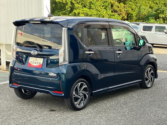ムーヴカスタム RS ハイパーリミテッドSAIIIダイハツ純正ナビ/ナビ連動ドライブレコーダー/運転席シートヒーター/ETC/オートエアコン/パノラマモニター/キーフリーシステムー/レザーハンドル/ターボ/カーペットマット/(千葉県)の中古車