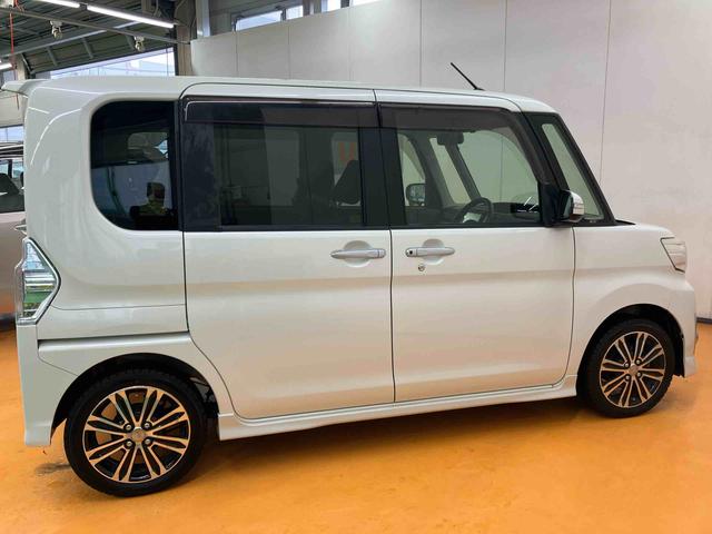 タントカスタムＲＳ　ＳＡバックカメラ連動８インチフルセグナビ　ＵＳＢ接続　ブルートゥース対応　ＴＶナビキット　ＥＴＣ　衝突被害軽減ブレーキ　横滑り防止装置　アイドリングストップ　プッシュエンジンスタート　キーフリーシステム（千葉県）の中古車