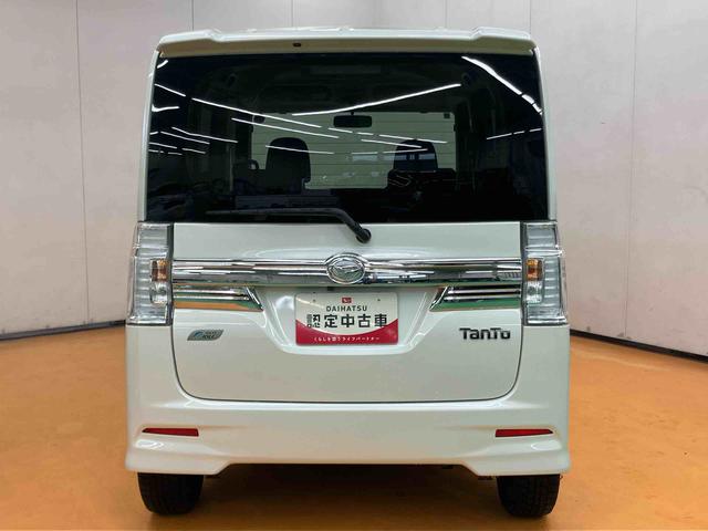 タントカスタムＲＳ　ＳＡバックカメラ連動８インチフルセグナビ　ＵＳＢ接続　ブルートゥース対応　ＴＶナビキット　ＥＴＣ　衝突被害軽減ブレーキ　横滑り防止装置　アイドリングストップ　プッシュエンジンスタート　キーフリーシステム（千葉県）の中古車