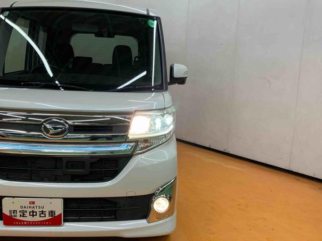 タントカスタムＲＳ　ＳＡバックカメラ連動８インチフルセグナビ　ＵＳＢ接続　ブルートゥース対応　ＴＶナビキット　ＥＴＣ　衝突被害軽減ブレーキ　横滑り防止装置　アイドリングストップ　プッシュエンジンスタート　キーフリーシステム（千葉県）の中古車