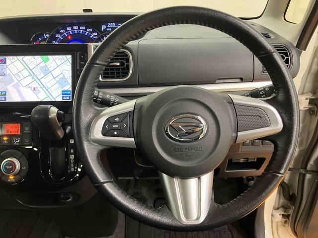 タントカスタムＲＳ　ＳＡバックカメラ連動８インチフルセグナビ　ＵＳＢ接続　ブルートゥース対応　ＴＶナビキット　ＥＴＣ　衝突被害軽減ブレーキ　横滑り防止装置　アイドリングストップ　プッシュエンジンスタート　キーフリーシステム（千葉県）の中古車