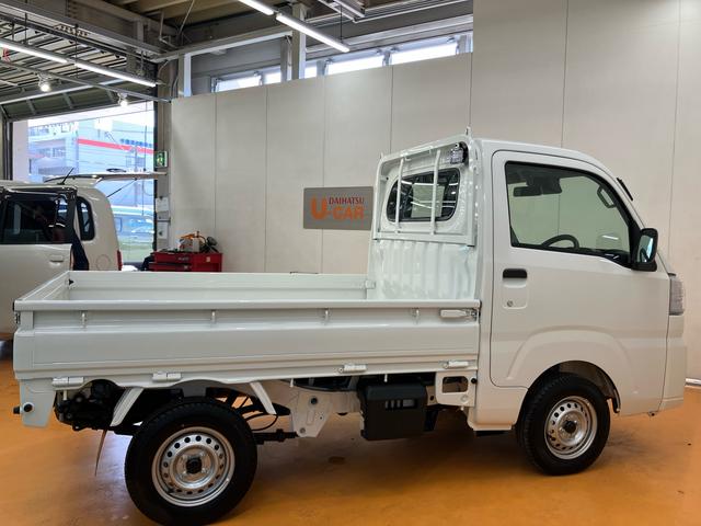ハイゼットトラックスタンダード　農用スペシャル衝突回避支援システム　横滑り防止装置　アイドリングストップ機能　前後コーナーセンサー　オートライト　オートハイビーム　ＬＥＤ荷台作業灯　リヤ４枚リーフスプリング　助手席シートバックポケット（千葉県）の中古車