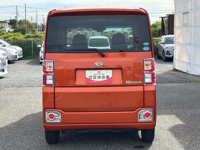 ウェイクGターボSAIIダイハツ純正ナビ/バックカメラ/ステアリングスイッチ/両側パワスラ/14インチアルミ/上下2段調節式デッキボード/衝突被害軽減ブレーキ(千葉県)の中古車
