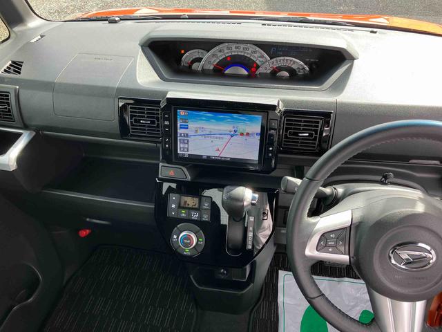 ウェイクGターボSAIIダイハツ純正ナビ/バックカメラ/ステアリングスイッチ/両側パワスラ/14インチアルミ/上下2段調節式デッキボード/衝突被害軽減ブレーキ(千葉県)の中古車