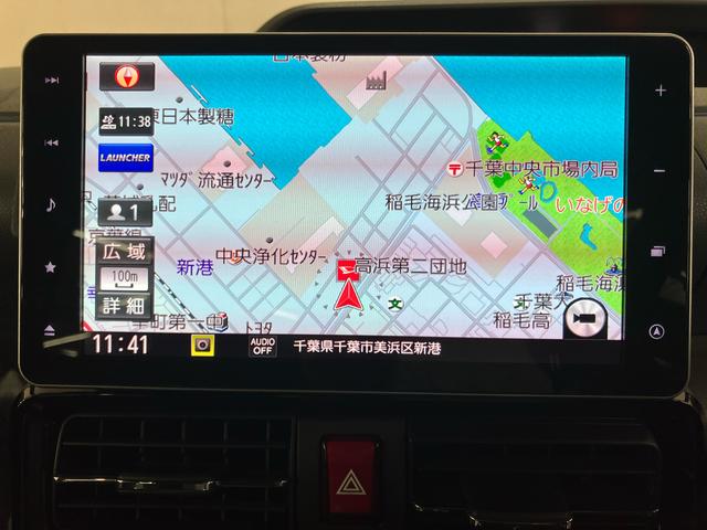 タントカスタムXバックカメラ連動9インチフルセグナビ USB接続 ブルートゥース対応 TVナビキット フロント.リヤドライブレコーダー連動 ビルトインETC 運転席ロングスライドシート 前後コーナーセンサー(千葉県)の中古車