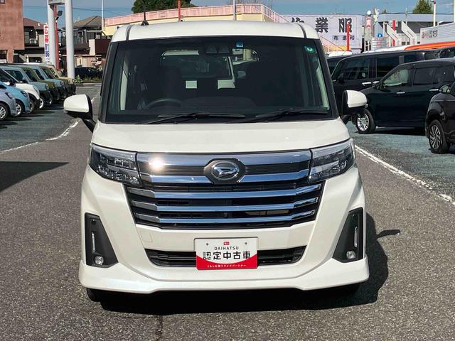 トールカスタムＧ　ターボ９インチナビ　ドラレコ　ＥＴＣ　ＬＥＤヘッドライト＆フォグランプ　アダプティブクルコン　１４インチアルミホイール　両側電動スライドドア　電動パーキングブレーキ　衝突被害軽減ブレーキ（千葉県）の中古車