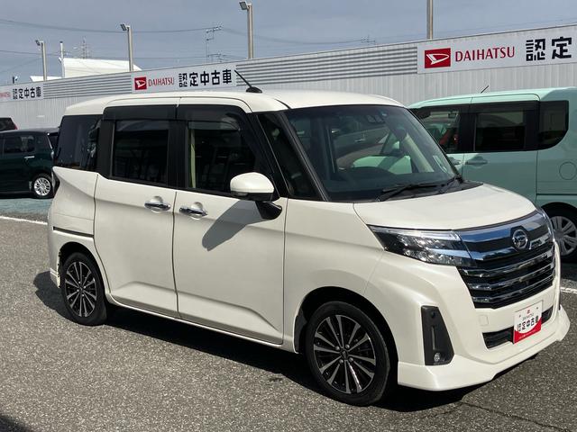 トールカスタムＧ　ターボ９インチナビ　ドラレコ　ＥＴＣ　ＬＥＤヘッドライト＆フォグランプ　アダプティブクルコン　１４インチアルミホイール　両側電動スライドドア　電動パーキングブレーキ　衝突被害軽減ブレーキ（千葉県）の中古車