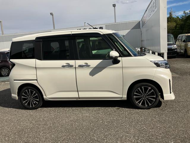 トールカスタムＧ　ターボ９インチナビ　ドラレコ　ＥＴＣ　ＬＥＤヘッドライト＆フォグランプ　アダプティブクルコン　１４インチアルミホイール　両側電動スライドドア　電動パーキングブレーキ　衝突被害軽減ブレーキ（千葉県）の中古車