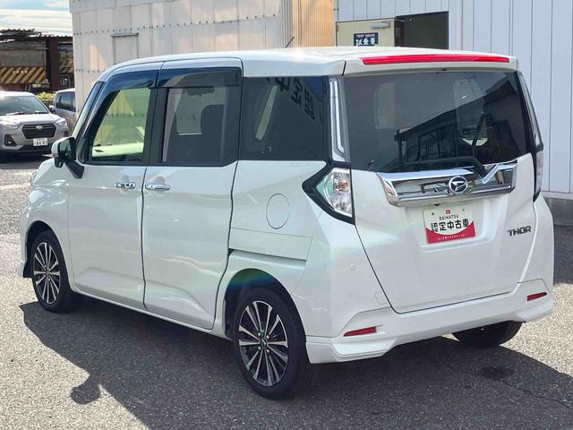 トールカスタムＧ　ターボ９インチナビ　ドラレコ　ＥＴＣ　ＬＥＤヘッドライト＆フォグランプ　アダプティブクルコン　１４インチアルミホイール　両側電動スライドドア　電動パーキングブレーキ　衝突被害軽減ブレーキ（千葉県）の中古車