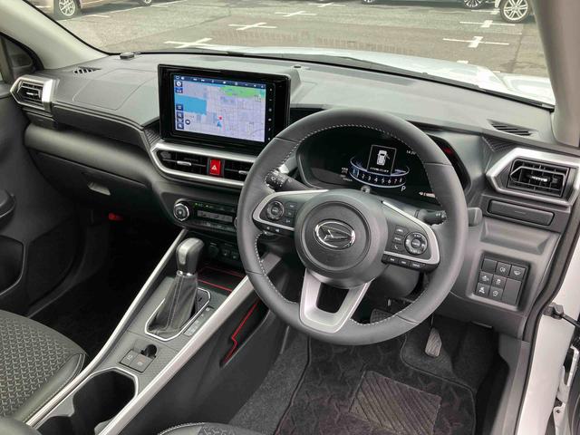 ロッキープレミアムG 4WD4WD ターボ 9型ナビ/TV/DVD/BT/USB Bカメラ 前後ドラレコ ETC LEDヘッドライト オートライト 全車速追従クルコン スマアシ コーナーセンサー シートヒーター リヤフォグランプ(千葉県)の中古車