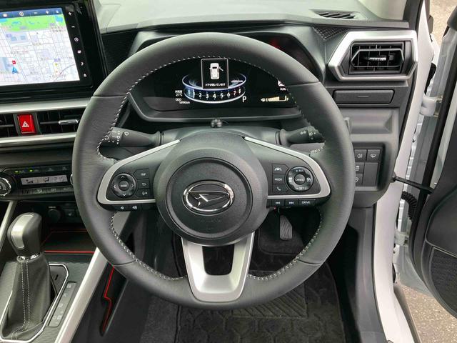 ロッキープレミアムG 4WD4WD ターボ 9型ナビ/TV/DVD/BT/USB Bカメラ 前後ドラレコ ETC LEDヘッドライト オートライト 全車速追従クルコン スマアシ コーナーセンサー シートヒーター リヤフォグランプ(千葉県)の中古車