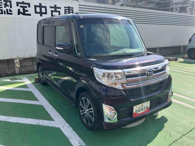 タントカスタムＲＳ　トップエディションＳＡ衝突回避支援ブレーキ・キーフリー・ナビ・バックカメラ・両側パワースライドドア・アルミホイール・電動格納ミラー・パワーウィンドウ・オートエアコン・フォグランプ・（千葉県）の中古車