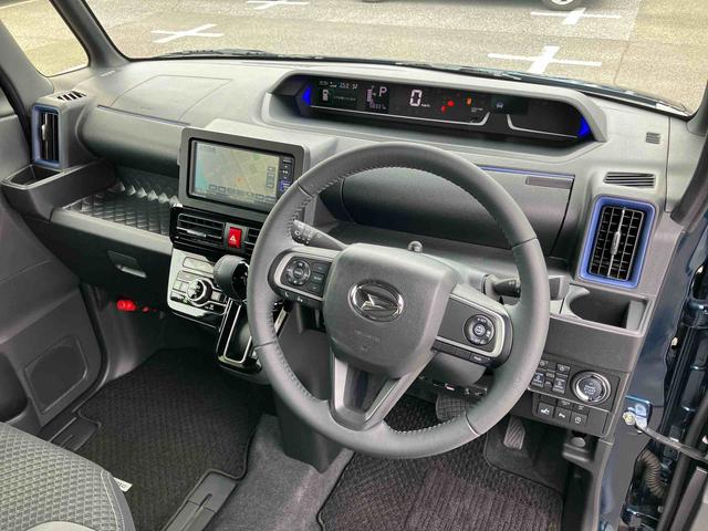 タントカスタムRSスタイルセレクションターボ ナビ/TV/DVD/BT/USB Bカメラ 前後ドラレコ ETC ADB LEDヘッドライト オートライト 全車速追従クルコン コーナーセンサー シートヒーター 両側電動スライドドア アルミ(千葉県)の中古車