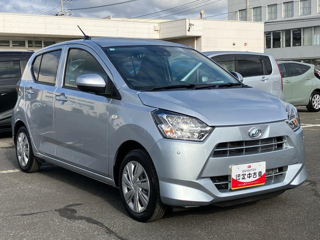 ミライースX SAIIILEDヘッドライト オートライト オートハイビーム スモークガラス デジタルメーター 電動格納ドアミラー 前後コーナーセンサー キーレスエントリー 盗難防止アラーム サイドレバー式駐車ブレーキ(千葉県)の中古車