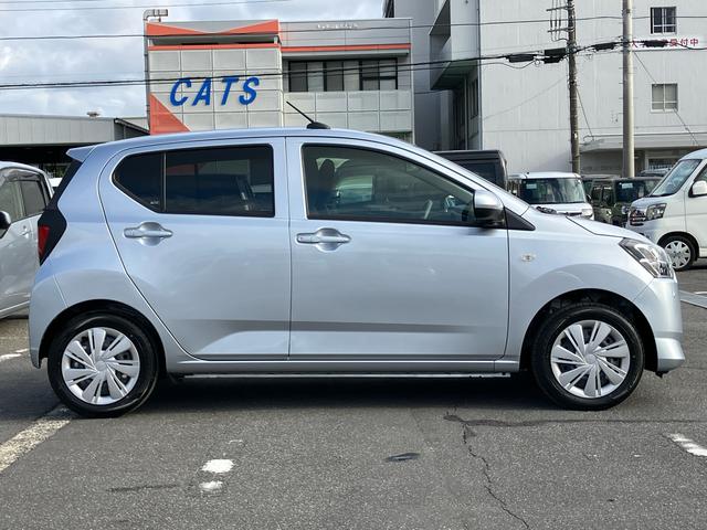 ミライースX SAIIILEDヘッドライト オートライト オートハイビーム スモークガラス デジタルメーター 電動格納ドアミラー 前後コーナーセンサー キーレスエントリー 盗難防止アラーム サイドレバー式駐車ブレーキ(千葉県)の中古車