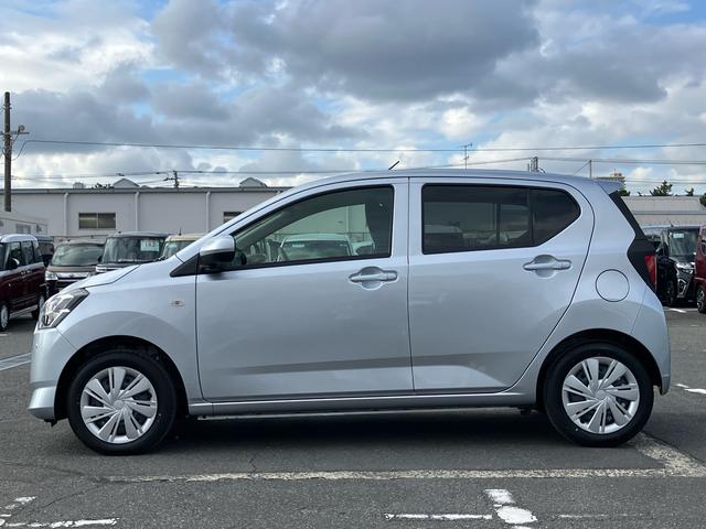 ミライースX SAIIILEDヘッドライト オートライト オートハイビーム スモークガラス デジタルメーター 電動格納ドアミラー 前後コーナーセンサー キーレスエントリー 盗難防止アラーム サイドレバー式駐車ブレーキ(千葉県)の中古車