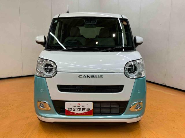 ムーヴキャンバスストライプスＧターボ衝突回避支援システム　横滑り防止装置　アダプティブクルーズコントロール　ホールド機能付き電動パーキングブレーキ　置きラクボックス　ホットカップホルダー　前席シートヒーター　前後コーナーセンサー（千葉県）の中古車