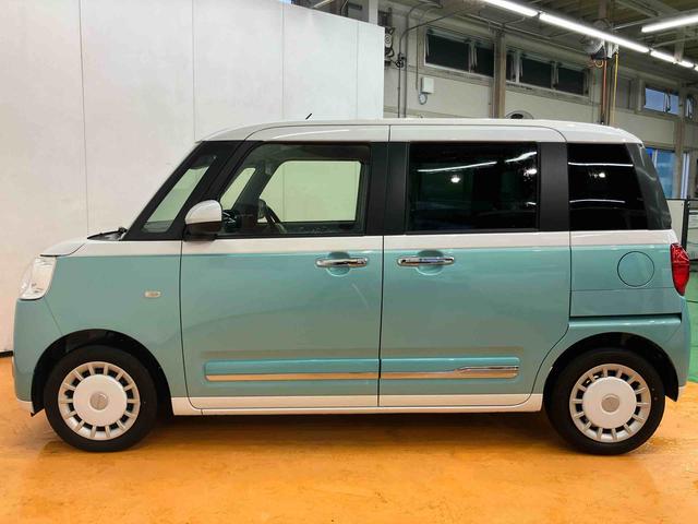 ムーヴキャンバスストライプスＧターボ衝突回避支援システム　横滑り防止装置　アダプティブクルーズコントロール　ホールド機能付き電動パーキングブレーキ　置きラクボックス　ホットカップホルダー　前席シートヒーター　前後コーナーセンサー（千葉県）の中古車