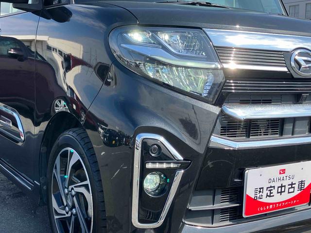 タントカスタムＲＳスタイルセレクションターボ　ナビ／ＴＶ／ＤＶＤ／ＢＴ／ＵＳＢ　Ｂカメラ　ＥＴＣ　全車速追従クルコン　ＡＤＢ　ＬＥＤヘッドライト　オートライト　スマアシ　前後コーナーセンサー　シートヒーター　アルミホイール　キーフリー（千葉県）の中古車