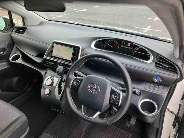 シエンタハイブリッド　Ｇ　セーフティーエディションハイブリッド　ナビ／ＴＶ／ＤＶＤ／ＢＴ／ＵＳＢ　全周囲カメラ　前後ドラレコ　ＥＴＣ　クルコン　ＬＥＤヘッドランプ　両側電動スライドドア　シートヒーター　革巻きステアリング　ステアリングヒーター　アルミ（千葉県）の中古車