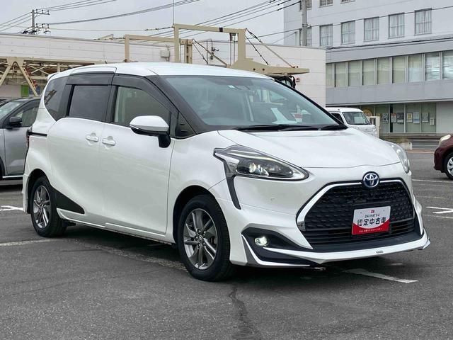 シエンタハイブリッド　Ｇ　セーフティーエディションハイブリッド　ナビ／ＴＶ／ＤＶＤ／ＢＴ／ＵＳＢ　全周囲カメラ　前後ドラレコ　ＥＴＣ　クルコン　ＬＥＤヘッドランプ　両側電動スライドドア　シートヒーター　革巻きステアリング　ステアリングヒーター　アルミ（千葉県）の中古車