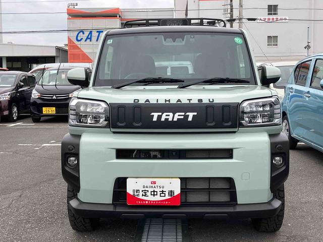 タフトＧターボ９型ＤＰオーディオ／全周囲カメラ　前後ドラレコ　ＥＴＣ　駐車支援　ルーフキャリア　前後ガーニッシュ　１５インチアルミ　ガラスルーフ　ＬＥＤヘッド＆フォグ　シートヒーター　クルコン　衝突被害軽減ブレーキ（千葉県）の中古車