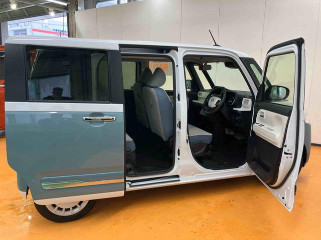 ムーヴキャンバスストライプスＧターボ衝突回避支援システム　横滑り防止装置　アダプティブクルーズコントロール　置きラクボックス　ホットカップホルダー　ホールド機能付き電動パーキングブレーキ　前席シートヒーター　前後コーナーセンサー（千葉県）の中古車