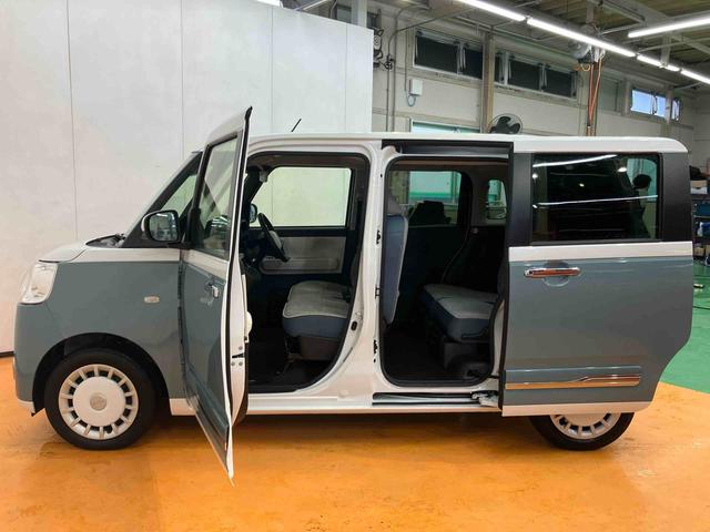 ムーヴキャンバスストライプスＧターボ衝突回避支援システム　横滑り防止装置　アダプティブクルーズコントロール　置きラクボックス　ホットカップホルダー　ホールド機能付き電動パーキングブレーキ　前席シートヒーター　前後コーナーセンサー（千葉県）の中古車