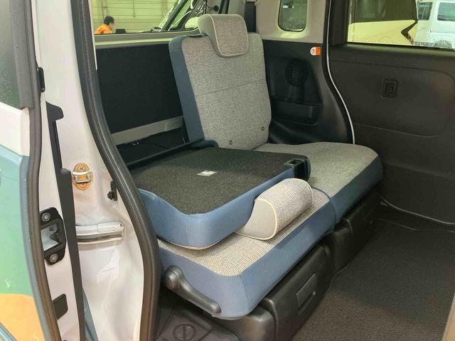 ムーヴキャンバスストライプスＧターボ衝突回避支援システム　横滑り防止装置　アダプティブクルーズコントロール　置きラクボックス　ホットカップホルダー　ホールド機能付き電動パーキングブレーキ　前席シートヒーター　前後コーナーセンサー（千葉県）の中古車