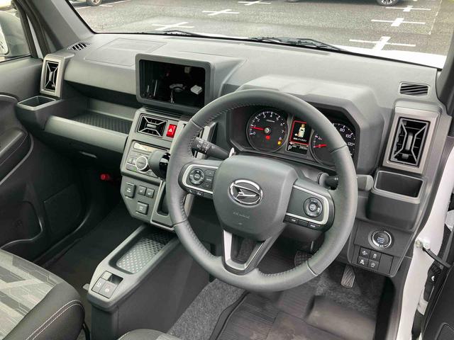 タフトＧターボ　ダーククロムベンチャーターボ　Ｂカメラ　ガラスルーフ　ルーフレール　全車速追従クルコン　ＡＤＢ　ＬＥＤヘッドライト　オートライト　スマアシ　コーナーセンサー　シートヒーター　革巻きステアリング　電動駐車ブレーキ　キーフリー（千葉県）の中古車