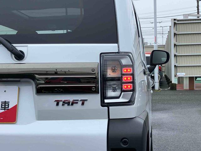 タフトＧターボ　ダーククロムベンチャーターボ　Ｂカメラ　ガラスルーフ　ルーフレール　全車速追従クルコン　ＡＤＢ　ＬＥＤヘッドライト　オートライト　スマアシ　コーナーセンサー　シートヒーター　革巻きステアリング　電動駐車ブレーキ　キーフリー（千葉県）の中古車