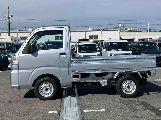 ハイゼットトラックスタンダード荷台三方開　スマートアシスト　横滑り防止装置　前後コーナーセンサー　アイドリングストップ　オートライト　オートハイビーム　スピーカー一体型ＡＭ／ＦＭラジオ　サイドレバー式駐車ブレーキ　バッテリーカバー（千葉県）の中古車