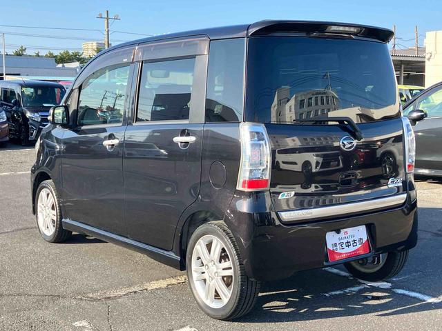 タントエグゼカスタムRSターボ HIDヘッドライト バックカメラ ETC トップシェイドガラス アルミホイール オートエアコン アイドリングストップ シートリフター 足踏み式パーキングブレーキ キーフリー 盗難防止アラーム(千葉県)の中古車