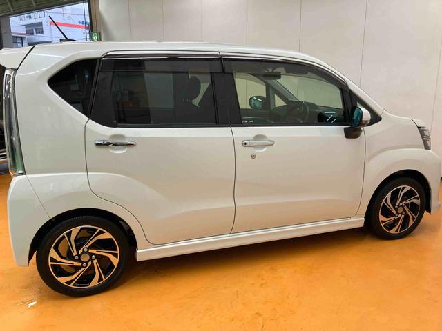 ムーヴカスタム　ＲＳ　ハイパーリミテッドＳＡIIIパノラマカメラ連動８インチフルセグナビ　ＵＳＢ接続　ＨＤＭＩ接続　ブルートゥース対応　フロント．リヤドライブレコーダー連動　ＴＶナビキット　運転席シートヒーター　オートライト　オートハイビーム（千葉県）の中古車