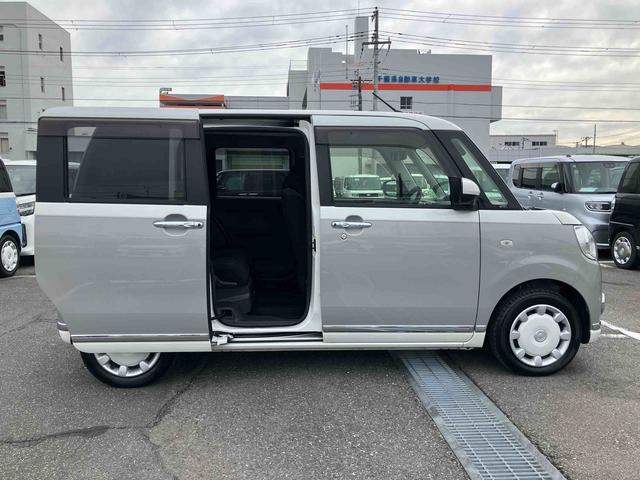 ムーヴキャンバスGブラックインテリアリミテッド SAIIIナビ/TV/DVD/BT/USB 全周囲カメラ 前後ドラレコ ETC LEDヘッドライト オートライト オートハイビーム シートヒーター 両側電動スライドドア スマアシ キーフリー 盗難防止アラーム(千葉県)の中古車