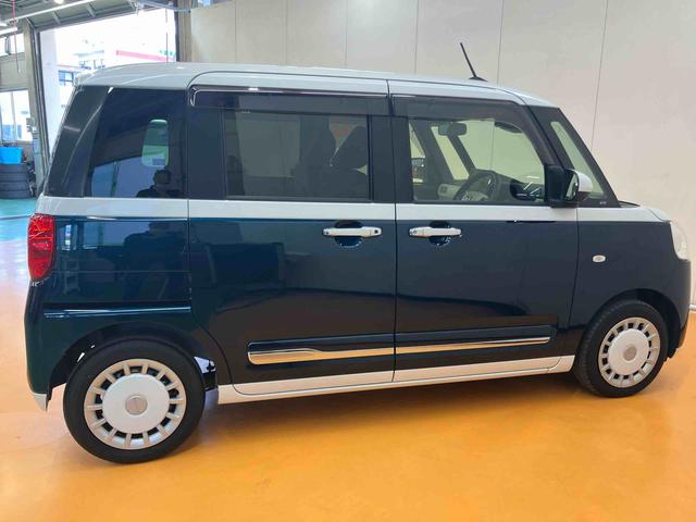 ムーヴキャンバスストライプスＧターボパノラマカメラ連動１０インチフルセグナビ　ＵＳＢ接続　ブルートゥース対応　フロント．リヤドライブレコーダー連動　ＥＴＣ　置きラクボックス　ホットカップホルダー　アダプティブクルーズコントロール（千葉県）の中古車